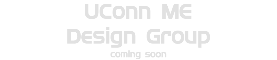 UConn ME  Design Group coming soon